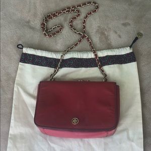 Red Tory Burch small purse